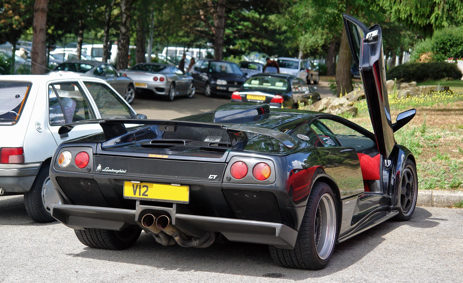 Lamborghini Diablo GTR Р±РµР»С‹Р№