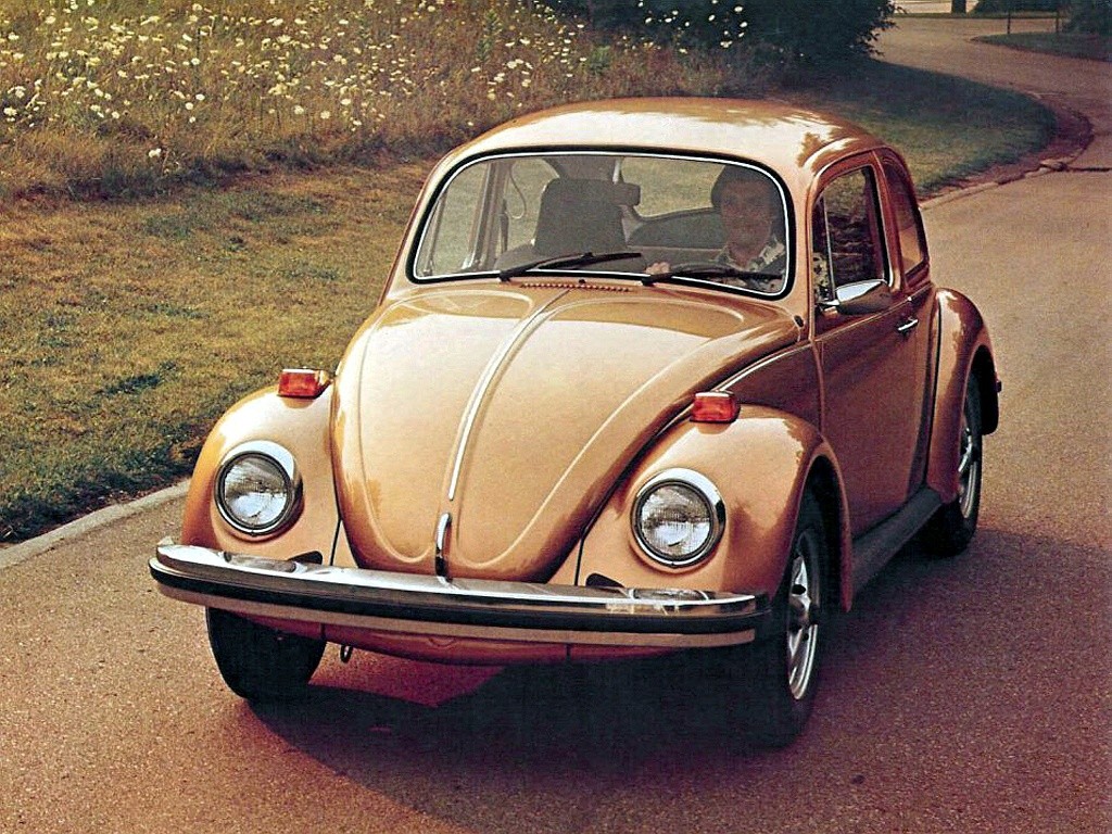 Volkswagen Red car Beetle t150