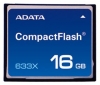 memory card ADATA, memory card ADATA CF 633X 16GB, ADATA memory card, ADATA CF 633X 16GB memory card, memory stick ADATA, ADATA memory stick, ADATA CF 633X 16GB, ADATA CF 633X 16GB specifications, ADATA CF 633X 16GB