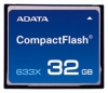 memory card ADATA, memory card ADATA CF 633X 32GB, ADATA memory card, ADATA CF 633X 32GB memory card, memory stick ADATA, ADATA memory stick, ADATA CF 633X 32GB, ADATA CF 633X 32GB specifications, ADATA CF 633X 32GB