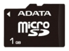 memory card ADATA, memory card ADATA microSD Card 1GB, ADATA memory card, ADATA microSD Card 1GB memory card, memory stick ADATA, ADATA memory stick, ADATA microSD Card 1GB, ADATA microSD Card 1GB specifications, ADATA microSD Card 1GB