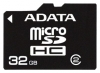 memory card ADATA, memory card ADATA microSDHC Class 2 32GB + SD adapter, ADATA memory card, ADATA microSDHC Class 2 32GB + SD adapter memory card, memory stick ADATA, ADATA memory stick, ADATA microSDHC Class 2 32GB + SD adapter, ADATA microSDHC Class 2 32GB + SD adapter specifications, ADATA microSDHC Class 2 32GB + SD adapter