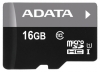 memory card ADATA, memory card ADATA Premier microSDHC Class 10 UHS-I U1 16GB + microReader V3, ADATA memory card, ADATA Premier microSDHC Class 10 UHS-I U1 16GB + microReader V3 memory card, memory stick ADATA, ADATA memory stick, ADATA Premier microSDHC Class 10 UHS-I U1 16GB + microReader V3, ADATA Premier microSDHC Class 10 UHS-I U1 16GB + microReader V3 specifications, ADATA Premier microSDHC Class 10 UHS-I U1 16GB + microReader V3