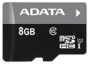 memory card ADATA, memory card ADATA Premier microSDHC Class 10 UHS-I U1 8GB + microReader V3, ADATA memory card, ADATA Premier microSDHC Class 10 UHS-I U1 8GB + microReader V3 memory card, memory stick ADATA, ADATA memory stick, ADATA Premier microSDHC Class 10 UHS-I U1 8GB + microReader V3, ADATA Premier microSDHC Class 10 UHS-I U1 8GB + microReader V3 specifications, ADATA Premier microSDHC Class 10 UHS-I U1 8GB + microReader V3
