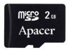 memory card Apacer, memory card Apacer microSD 2Gb, Apacer memory card, Apacer microSD 2Gb memory card, memory stick Apacer, Apacer memory stick, Apacer microSD 2Gb, Apacer microSD 2Gb specifications, Apacer microSD 2Gb