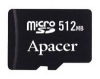 memory card Apacer, memory card Apacer microSD + SD adapter 512MB, Apacer memory card, Apacer microSD + SD adapter 512MB memory card, memory stick Apacer, Apacer memory stick, Apacer microSD + SD adapter 512MB, Apacer microSD + SD adapter 512MB specifications, Apacer microSD + SD adapter 512MB