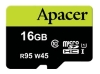 memory card Apacer, memory card Apacer microSDHC Card Class 10 UHS-I U1 (R95 W45 MB/s) 16GB, Apacer memory card, Apacer microSDHC Card Class 10 UHS-I U1 (R95 W45 MB/s) 16GB memory card, memory stick Apacer, Apacer memory stick, Apacer microSDHC Card Class 10 UHS-I U1 (R95 W45 MB/s) 16GB, Apacer microSDHC Card Class 10 UHS-I U1 (R95 W45 MB/s) 16GB specifications, Apacer microSDHC Card Class 10 UHS-I U1 (R95 W45 MB/s) 16GB