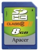 memory card Apacer, memory card Apacer SDHC 8Gb Class 2, Apacer memory card, Apacer SDHC 8Gb Class 2 memory card, memory stick Apacer, Apacer memory stick, Apacer SDHC 8Gb Class 2, Apacer SDHC 8Gb Class 2 specifications, Apacer SDHC 8Gb Class 2