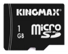 memory card Kingmax, memory card Kingmax 1GB MicroSD Card, Kingmax memory card, Kingmax 1GB MicroSD Card memory card, memory stick Kingmax, Kingmax memory stick, Kingmax 1GB MicroSD Card, Kingmax 1GB MicroSD Card specifications, Kingmax 1GB MicroSD Card