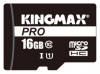 memory card Kingmax, memory card Kingmax microSDHC PRO Class 10 UHS-I U1 16GB, Kingmax memory card, Kingmax microSDHC PRO Class 10 UHS-I U1 16GB memory card, memory stick Kingmax, Kingmax memory stick, Kingmax microSDHC PRO Class 10 UHS-I U1 16GB, Kingmax microSDHC PRO Class 10 UHS-I U1 16GB specifications, Kingmax microSDHC PRO Class 10 UHS-I U1 16GB