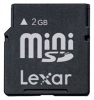 memory card Lexar, memory card Lexar 2Gb miniSD, Lexar memory card, Lexar 2Gb miniSD memory card, memory stick Lexar, Lexar memory stick, Lexar 2Gb miniSD, Lexar 2Gb miniSD specifications, Lexar 2Gb miniSD