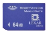 memory card Lexar, memory card Lexar Memory Stick Duo 64MB, Lexar memory card, Lexar Memory Stick Duo 64MB memory card, memory stick Lexar, Lexar memory stick, Lexar Memory Stick Duo 64MB, Lexar Memory Stick Duo 64MB specifications, Lexar Memory Stick Duo 64MB