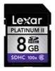 memory card Lexar, memory card Lexar Platinum II 100x SDHC 8GB, Lexar memory card, Lexar Platinum II 100x SDHC 8GB memory card, memory stick Lexar, Lexar memory stick, Lexar Platinum II 100x SDHC 8GB, Lexar Platinum II 100x SDHC 8GB specifications, Lexar Platinum II 100x SDHC 8GB