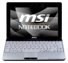 laptop MSI, notebook MSI Wind U120 (Atom N270 1600 Mhz/10.0"/1024x600/1024Mb/80.0Gb/DVD no/Wi-Fi/Bluetooth/WinXP Home), MSI laptop, MSI Wind U120 (Atom N270 1600 Mhz/10.0"/1024x600/1024Mb/80.0Gb/DVD no/Wi-Fi/Bluetooth/WinXP Home) notebook, notebook MSI, MSI notebook, laptop MSI Wind U120 (Atom N270 1600 Mhz/10.0"/1024x600/1024Mb/80.0Gb/DVD no/Wi-Fi/Bluetooth/WinXP Home), MSI Wind U120 (Atom N270 1600 Mhz/10.0"/1024x600/1024Mb/80.0Gb/DVD no/Wi-Fi/Bluetooth/WinXP Home) specifications, MSI Wind U120 (Atom N270 1600 Mhz/10.0"/1024x600/1024Mb/80.0Gb/DVD no/Wi-Fi/Bluetooth/WinXP Home)