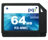 memory card PQI, memory card PQI RS-MMC 64MB, PQI memory card, PQI RS-MMC 64MB memory card, memory stick PQI, PQI memory stick, PQI RS-MMC 64MB, PQI RS-MMC 64MB specifications, PQI RS-MMC 64MB