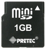 memory card Pretec, memory card Pretec miniSD 1Gb, Pretec memory card, Pretec miniSD 1Gb memory card, memory stick Pretec, Pretec memory stick, Pretec miniSD 1Gb, Pretec miniSD 1Gb specifications, Pretec miniSD 1Gb
