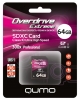 memory card Qumo, memory card Qumo Overdrive Extreme SDXC Class 10 UHS-I U1 64GB, Qumo memory card, Qumo Overdrive Extreme SDXC Class 10 UHS-I U1 64GB memory card, memory stick Qumo, Qumo memory stick, Qumo Overdrive Extreme SDXC Class 10 UHS-I U1 64GB, Qumo Overdrive Extreme SDXC Class 10 UHS-I U1 64GB specifications, Qumo Overdrive Extreme SDXC Class 10 UHS-I U1 64GB