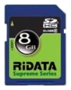 memory card RiDATA, memory card RiDATA SDHC Class 2 8Gb, RiDATA memory card, RiDATA SDHC Class 2 8Gb memory card, memory stick RiDATA, RiDATA memory stick, RiDATA SDHC Class 2 8Gb, RiDATA SDHC Class 2 8Gb specifications, RiDATA SDHC Class 2 8Gb