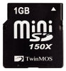 memory card TwinMOS, memory card TwinMOS 1Gb miniSD Card 150X, TwinMOS memory card, TwinMOS 1Gb miniSD Card 150X memory card, memory stick TwinMOS, TwinMOS memory stick, TwinMOS 1Gb miniSD Card 150X, TwinMOS 1Gb miniSD Card 150X specifications, TwinMOS 1Gb miniSD Card 150X