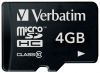 memory card Verbatim, memory card Verbatim microSDHC Class 10 4GB, Verbatim memory card, Verbatim microSDHC Class 10 4GB memory card, memory stick Verbatim, Verbatim memory stick, Verbatim microSDHC Class 10 4GB, Verbatim microSDHC Class 10 4GB specifications, Verbatim microSDHC Class 10 4GB