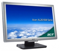 monitor Acer, monitor Acer AL2616Wsd, Acer monitor, Acer AL2616Wsd monitor, pc monitor Acer, Acer pc monitor, pc monitor Acer AL2616Wsd, Acer AL2616Wsd specifications, Acer AL2616Wsd