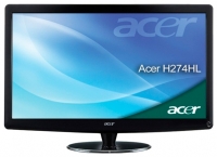 monitor Acer, monitor Acer H274HLbmid, Acer monitor, Acer H274HLbmid monitor, pc monitor Acer, Acer pc monitor, pc monitor Acer H274HLbmid, Acer H274HLbmid specifications, Acer H274HLbmid