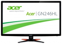 monitor Acer, monitor Acer Predator GN246HLBbid, Acer monitor, Acer Predator GN246HLBbid monitor, pc monitor Acer, Acer pc monitor, pc monitor Acer Predator GN246HLBbid, Acer Predator GN246HLBbid specifications, Acer Predator GN246HLBbid