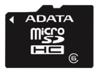 memory card ADATA, memory card ADATA microSDHC Class 6 4GB + SD adapter, ADATA memory card, ADATA microSDHC Class 6 4GB + SD adapter memory card, memory stick ADATA, ADATA memory stick, ADATA microSDHC Class 6 4GB + SD adapter, ADATA microSDHC Class 6 4GB + SD adapter specifications, ADATA microSDHC Class 6 4GB + SD adapter