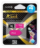 ADATA Reader Series microSDHC class 6 + microReader 4GB photo, ADATA Reader Series microSDHC class 6 + microReader 4GB photos, ADATA Reader Series microSDHC class 6 + microReader 4GB picture, ADATA Reader Series microSDHC class 6 + microReader 4GB pictures, ADATA photos, ADATA pictures, image ADATA, ADATA images