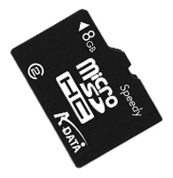 memory card ADATA, memory card ADATA Speedy microSDHC Class2 8GB, ADATA memory card, ADATA Speedy microSDHC Class2 8GB memory card, memory stick ADATA, ADATA memory stick, ADATA Speedy microSDHC Class2 8GB, ADATA Speedy microSDHC Class2 8GB specifications, ADATA Speedy microSDHC Class2 8GB