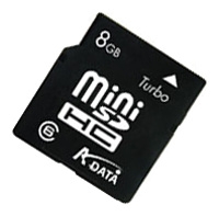 memory card ADATA, memory card ADATA Turbo miniSDHC class6 8GB, ADATA memory card, ADATA Turbo miniSDHC class6 8GB memory card, memory stick ADATA, ADATA memory stick, ADATA Turbo miniSDHC class6 8GB, ADATA Turbo miniSDHC class6 8GB specifications, ADATA Turbo miniSDHC class6 8GB