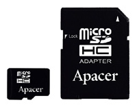 memory card Apacer, memory card Apacer microSDHC Card Class 4 16GB + SD adapter, Apacer memory card, Apacer microSDHC Card Class 4 16GB + SD adapter memory card, memory stick Apacer, Apacer memory stick, Apacer microSDHC Card Class 4 16GB + SD adapter, Apacer microSDHC Card Class 4 16GB + SD adapter specifications, Apacer microSDHC Card Class 4 16GB + SD adapter