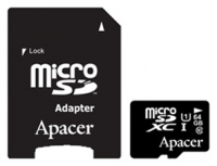 memory card Apacer, memory card Apacer microSDXC Card Class 10 UHS-I U1 64GB + SD adapter, Apacer memory card, Apacer microSDXC Card Class 10 UHS-I U1 64GB + SD adapter memory card, memory stick Apacer, Apacer memory stick, Apacer microSDXC Card Class 10 UHS-I U1 64GB + SD adapter, Apacer microSDXC Card Class 10 UHS-I U1 64GB + SD adapter specifications, Apacer microSDXC Card Class 10 UHS-I U1 64GB + SD adapter