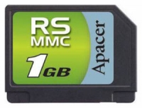 memory card Apacer, memory card Apacer RS-MMC 1GB, Apacer memory card, Apacer RS-MMC 1GB memory card, memory stick Apacer, Apacer memory stick, Apacer RS-MMC 1GB, Apacer RS-MMC 1GB specifications, Apacer RS-MMC 1GB