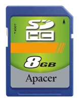 memory card Apacer, memory card Apacer SDHC 8Gb Class 4, Apacer memory card, Apacer SDHC 8Gb Class 4 memory card, memory stick Apacer, Apacer memory stick, Apacer SDHC 8Gb Class 4, Apacer SDHC 8Gb Class 4 specifications, Apacer SDHC 8Gb Class 4