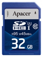 memory card Apacer, memory card Apacer SDHC Class 10 UHS-I U1 (R95 W45 MB/s) 32GB, Apacer memory card, Apacer SDHC Class 10 UHS-I U1 (R95 W45 MB/s) 32GB memory card, memory stick Apacer, Apacer memory stick, Apacer SDHC Class 10 UHS-I U1 (R95 W45 MB/s) 32GB, Apacer SDHC Class 10 UHS-I U1 (R95 W45 MB/s) 32GB specifications, Apacer SDHC Class 10 UHS-I U1 (R95 W45 MB/s) 32GB