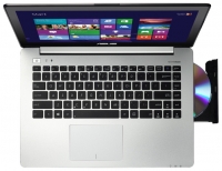 laptop ASUS, notebook ASUS VivoBook S451LB (Core i3 4010U 1700 Mhz/14