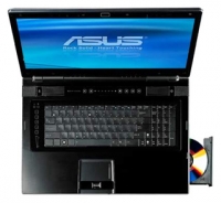 laptop ASUS, notebook ASUS W90Vp (Core 2 Duo P8600 2400 Mhz/18.4