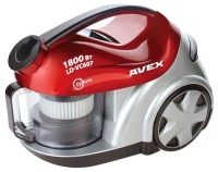 AVEX LD-VC607 vacuum cleaner, vacuum cleaner AVEX LD-VC607, AVEX LD-VC607 price, AVEX LD-VC607 specs, AVEX LD-VC607 reviews, AVEX LD-VC607 specifications, AVEX LD-VC607