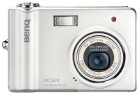 BenQ DC E610 digital camera, BenQ DC E610 camera, BenQ DC E610 photo camera, BenQ DC E610 specs, BenQ DC E610 reviews, BenQ DC E610 specifications, BenQ DC E610