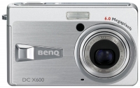 BenQ DC X600 digital camera, BenQ DC X600 camera, BenQ DC X600 photo camera, BenQ DC X600 specs, BenQ DC X600 reviews, BenQ DC X600 specifications, BenQ DC X600