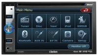 Clarion NX500 specs, Clarion NX500 characteristics, Clarion NX500 features, Clarion NX500, Clarion NX500 specifications, Clarion NX500 price, Clarion NX500 reviews