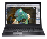 laptop DELL, notebook DELL PRECISION M6400 (Core 2 Duo T9600 2800 Mhz/17