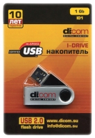 usb flash drive Dicom, usb flash Dicom I-Drive 1Gb, Dicom flash usb, flash drives Dicom I-Drive 1Gb, thumb drive Dicom, usb flash drive Dicom, Dicom I-Drive 1Gb