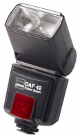 Doerr DAF-42 Power Zoom for Canon camera flash, Doerr DAF-42 Power Zoom for Canon flash, flash Doerr DAF-42 Power Zoom for Canon, Doerr DAF-42 Power Zoom for Canon specs, Doerr DAF-42 Power Zoom for Canon reviews, Doerr DAF-42 Power Zoom for Canon specifications, Doerr DAF-42 Power Zoom for Canon