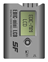 Edic-mini LCD SF reviews, Edic-mini LCD SF price, Edic-mini LCD SF specs, Edic-mini LCD SF specifications, Edic-mini LCD SF buy, Edic-mini LCD SF features, Edic-mini LCD SF Dictaphone