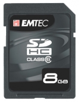 memory card Emtec, memory card Emtec EKMSD8GBHS, Emtec memory card, Emtec EKMSD8GBHS memory card, memory stick Emtec, Emtec memory stick, Emtec EKMSD8GBHS, Emtec EKMSD8GBHS specifications, Emtec EKMSD8GBHS