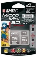 memory card Emtec, memory card Emtec EKMSDM4GB60XHC3IN1, Emtec memory card, Emtec EKMSDM4GB60XHC3IN1 memory card, memory stick Emtec, Emtec memory stick, Emtec EKMSDM4GB60XHC3IN1, Emtec EKMSDM4GB60XHC3IN1 specifications, Emtec EKMSDM4GB60XHC3IN1