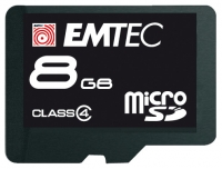 memory card Emtec, memory card Emtec EKMSDM8GB60X, Emtec memory card, Emtec EKMSDM8GB60X memory card, memory stick Emtec, Emtec memory stick, Emtec EKMSDM8GB60X, Emtec EKMSDM8GB60X specifications, Emtec EKMSDM8GB60X