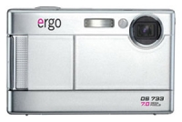Ergo DS 733 digital camera, Ergo DS 733 camera, Ergo DS 733 photo camera, Ergo DS 733 specs, Ergo DS 733 reviews, Ergo DS 733 specifications, Ergo DS 733